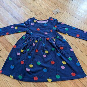 NWT Mini Boden Long Sleeved Fun Jersey Dress